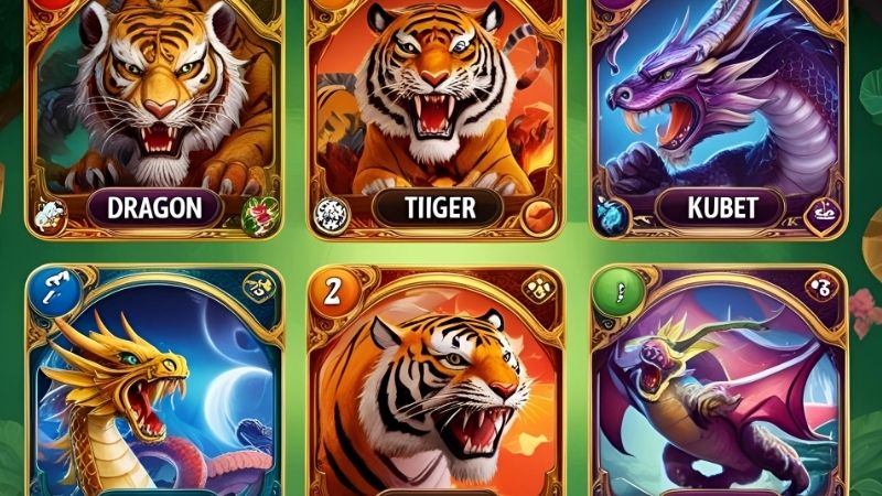 Luật chơi Rồng hổ Kubet đơn giản, dễ tiếp cận